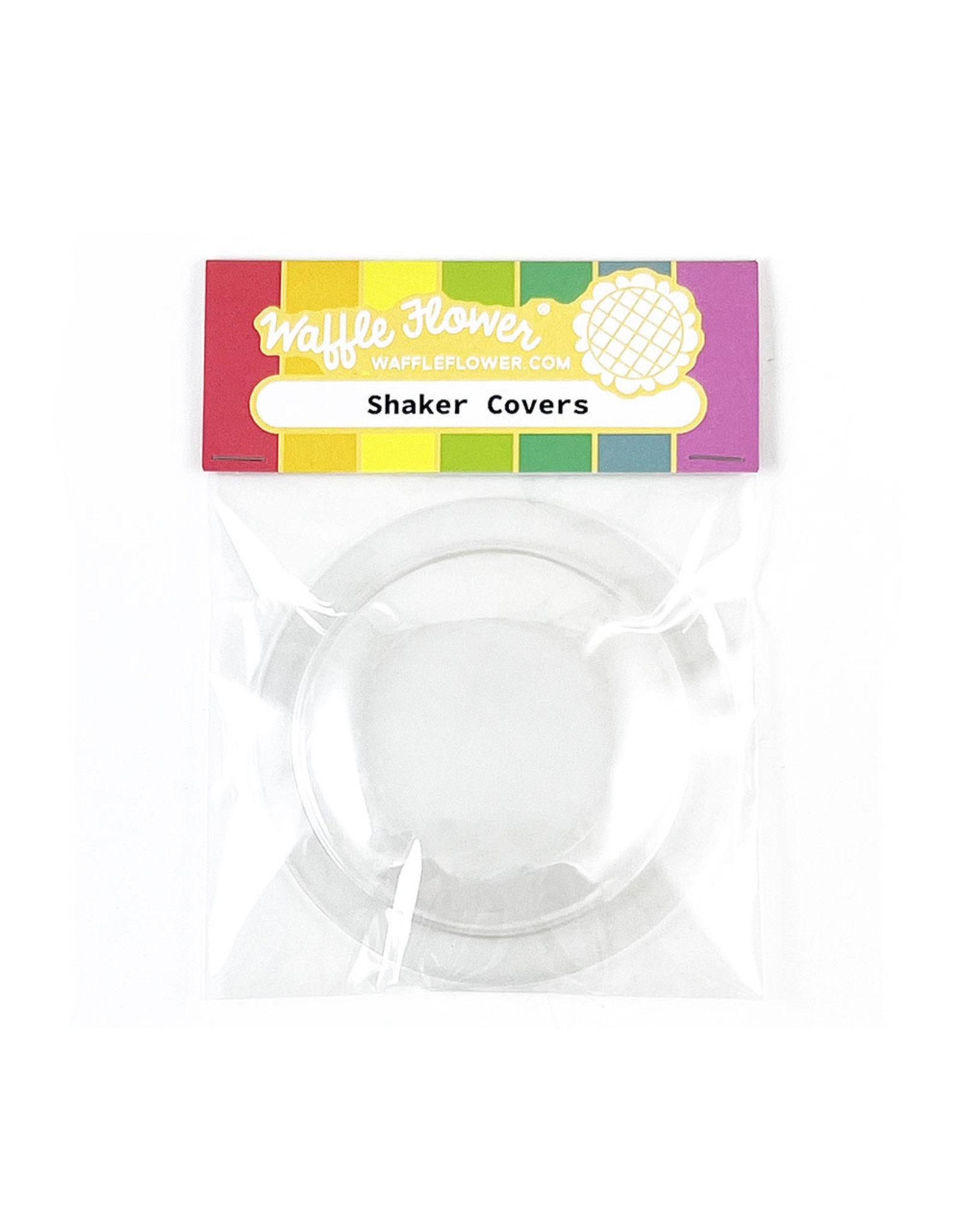 Waffle Flower Shaker Cover - Puffy Circles 3pcs