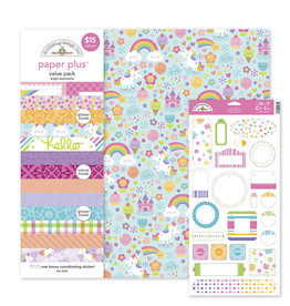 Doodlebug Design bright paper plus pack