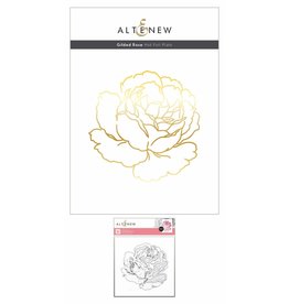 ALTENEW GILDED ROSE HOT FOIL PLATE AND LAYERING STENCILS