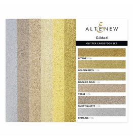 ALTENEW Gilded - Gradient Glitter Cardstock Set
