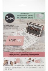 Sizzix Sizzix Sticky Grid 6 x 8.5 5/pkg