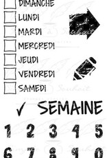 Simple à Souhait Journal Semaine - Stamps