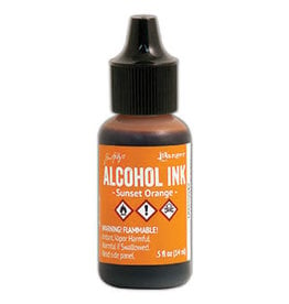 Tim Holtz - Ranger Alcohol Ink 1/2 oz Sunset Orange