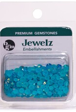 Buttons Galore & More Jewelz-Dark Aqua AB