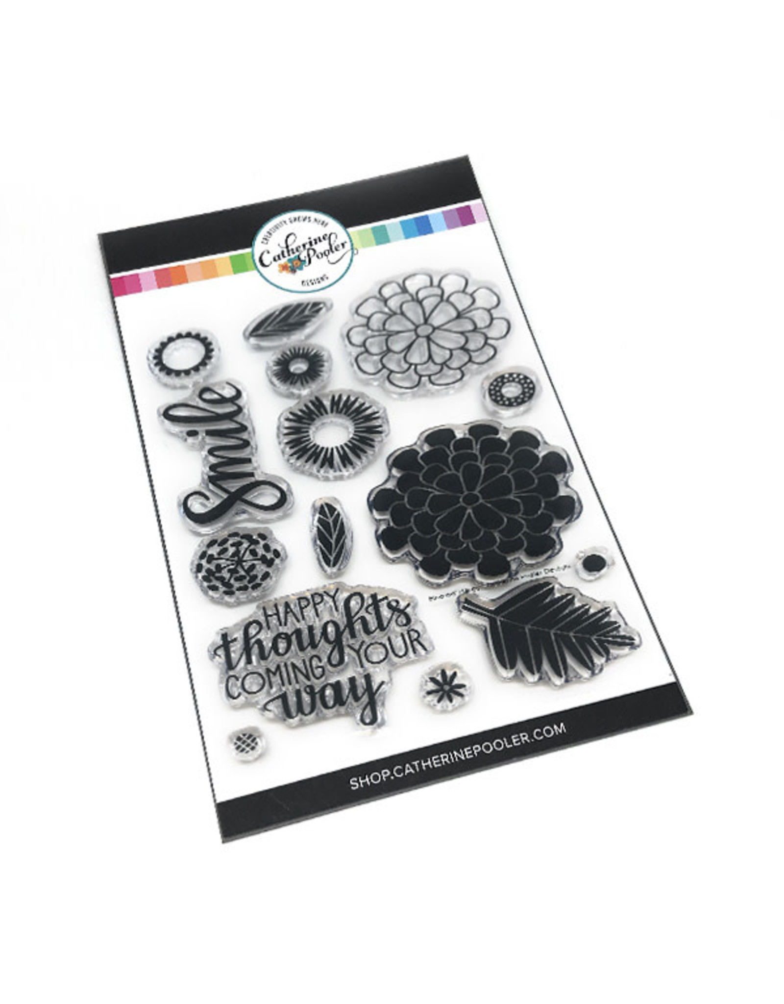 Catherine Pooler Designs Bloomin' Happy Stamp Set
