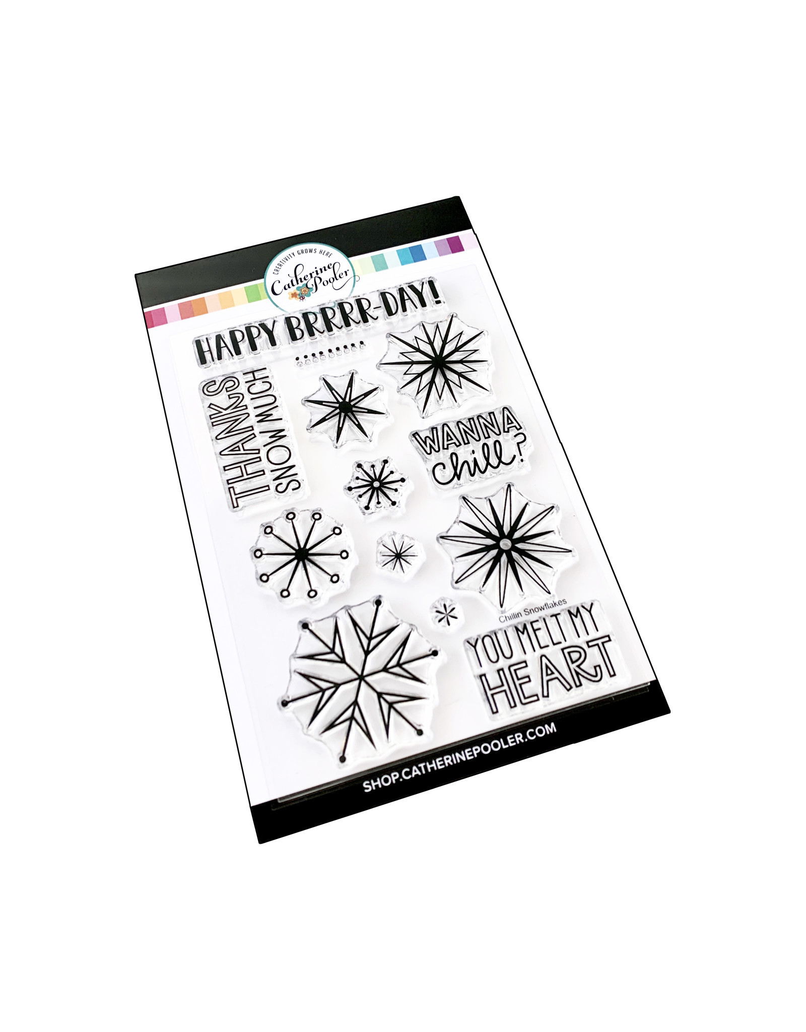 Catherine Pooler Designs Chillin' Snowflakes Stamp Set