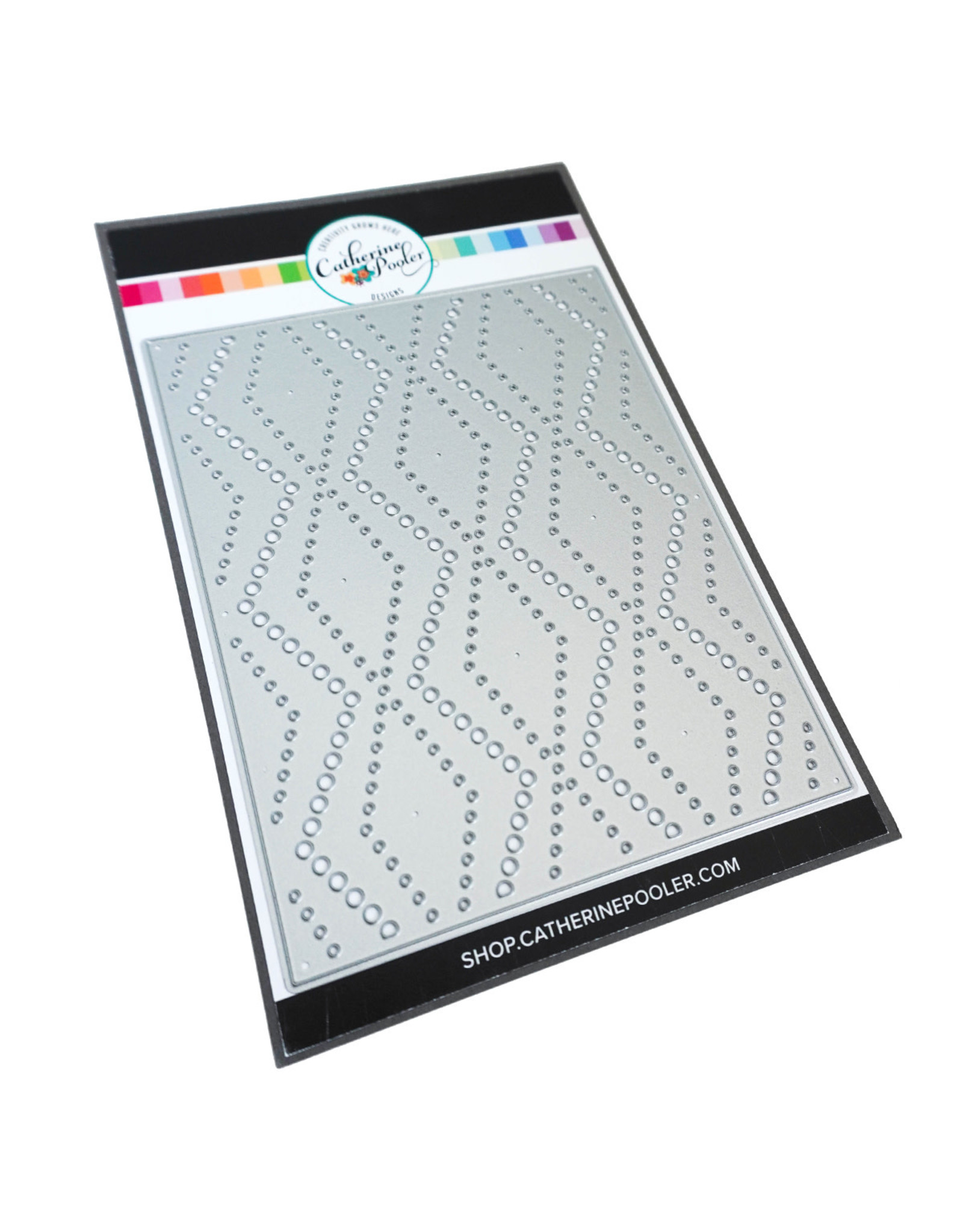 Catherine Pooler Designs Dotted Zig Zag Cover Plate Die
