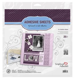 Scrapbook Adhesives 12"X12" -ADHESIVE SHEET 12X12