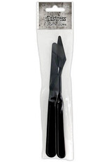Tim Holtz - Ranger Distress Palette Knife Set, Straight & Offset Trowel (2pc)