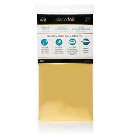 iCraft Deco Foil Transfer Sheets, Gold (12.5X25)