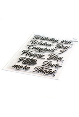 PINKFRESH STUDIO Brushed Sentiments Stamp Set