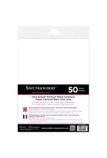 SPECTRUM NOIR Spectrum Noir Ultra Smooth Premium Cardstock 8.5"X11" 50/Pkg