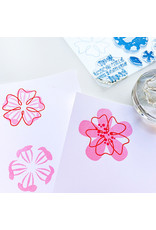 Catherine Pooler Designs Just A Note Big Blossoms Stamp Set