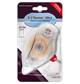 Scrapbook Adhesives E-Z Runner Ultra Strong Refillable Dispenser- small clear