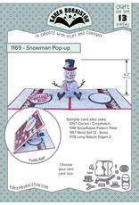 Karen Burniston 1169-Snowman Pop-Up