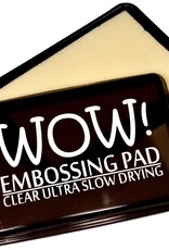 WOW! WOW! Embossing Pad - Slow Dry Ink - Clear