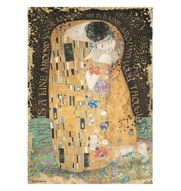 Stamperia KLIMT- THE KISS - RICE PAPER A4