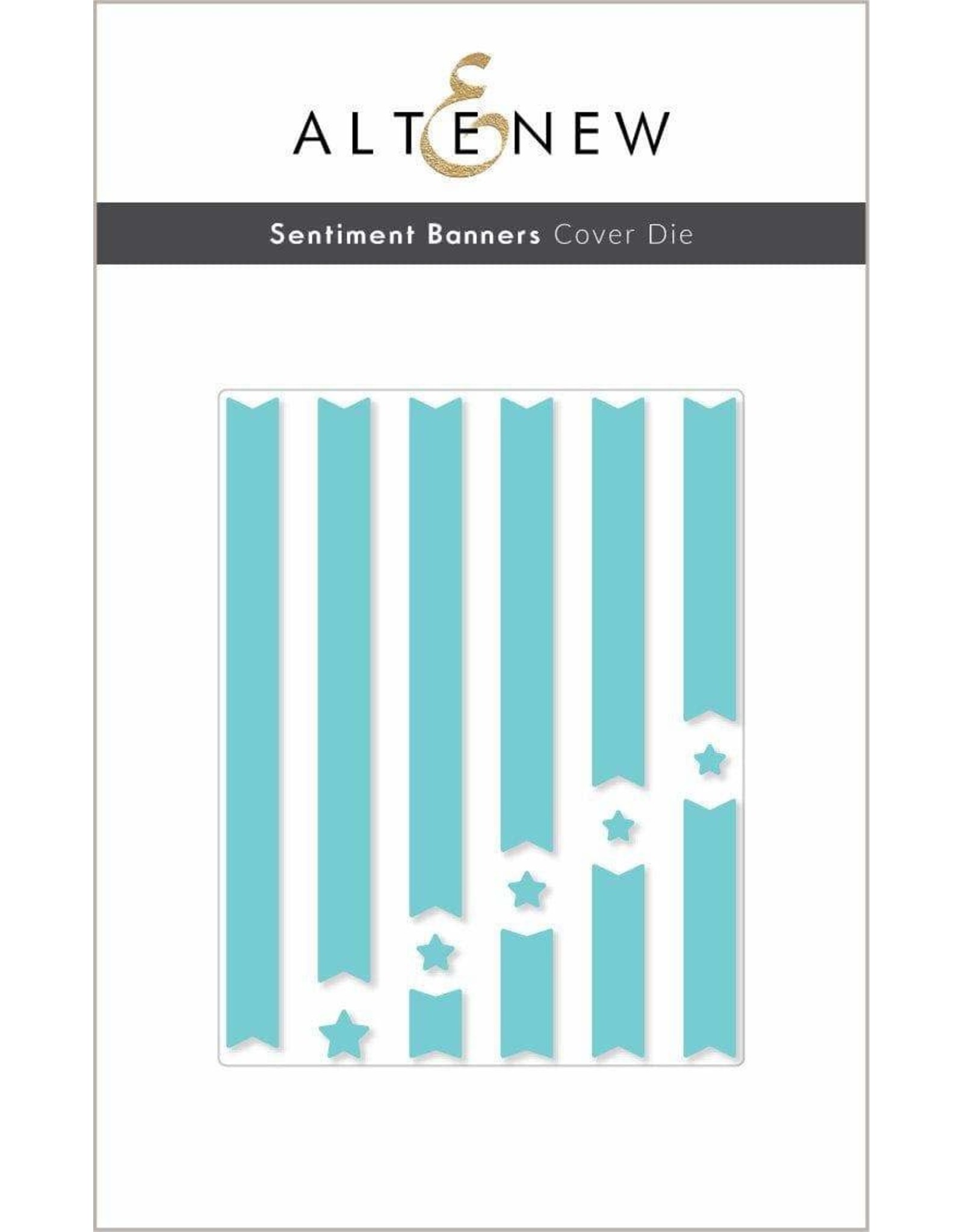 ALTENEW Sentiment Banners Cover Die