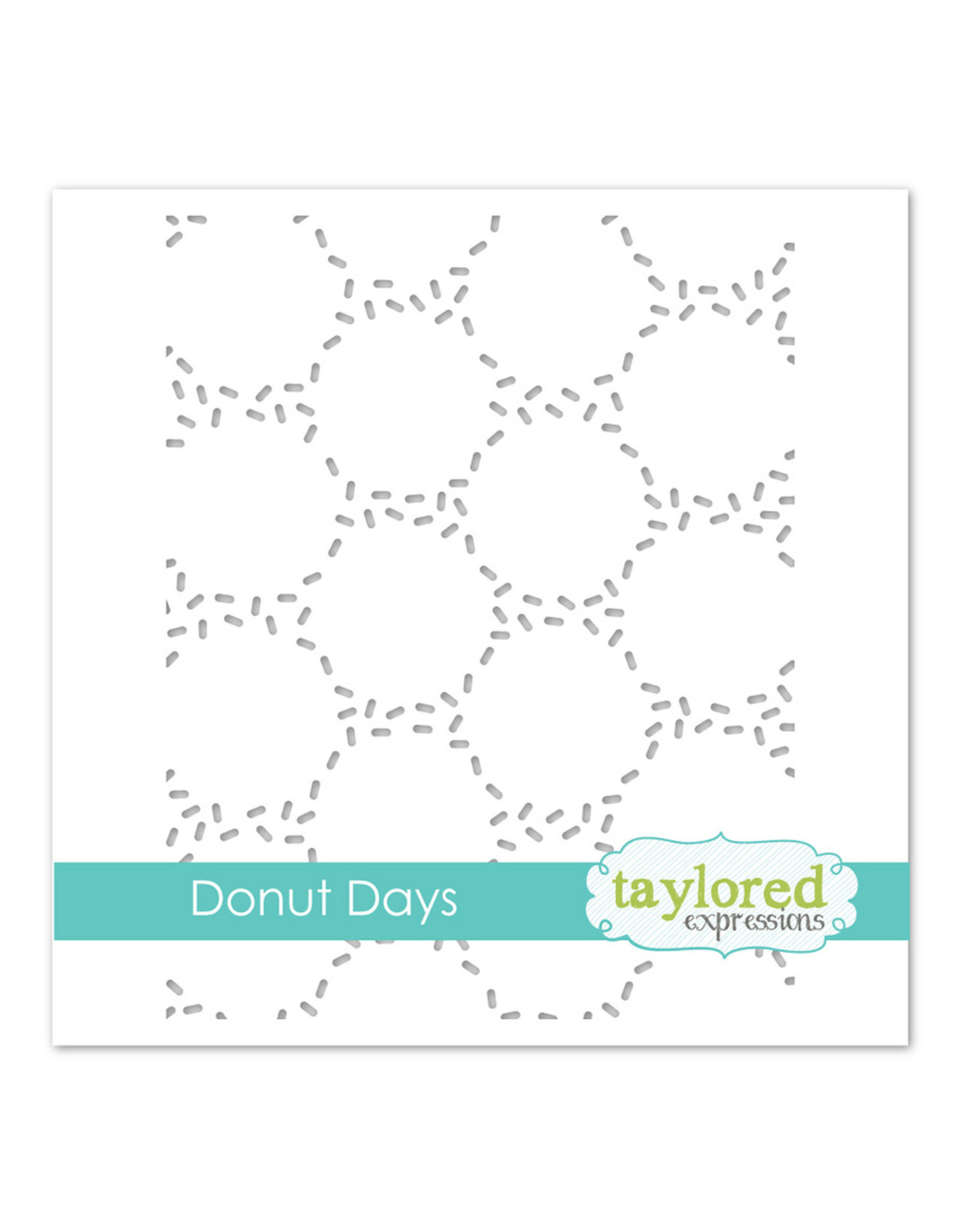 Taylored Expressions Donut Days Stencil