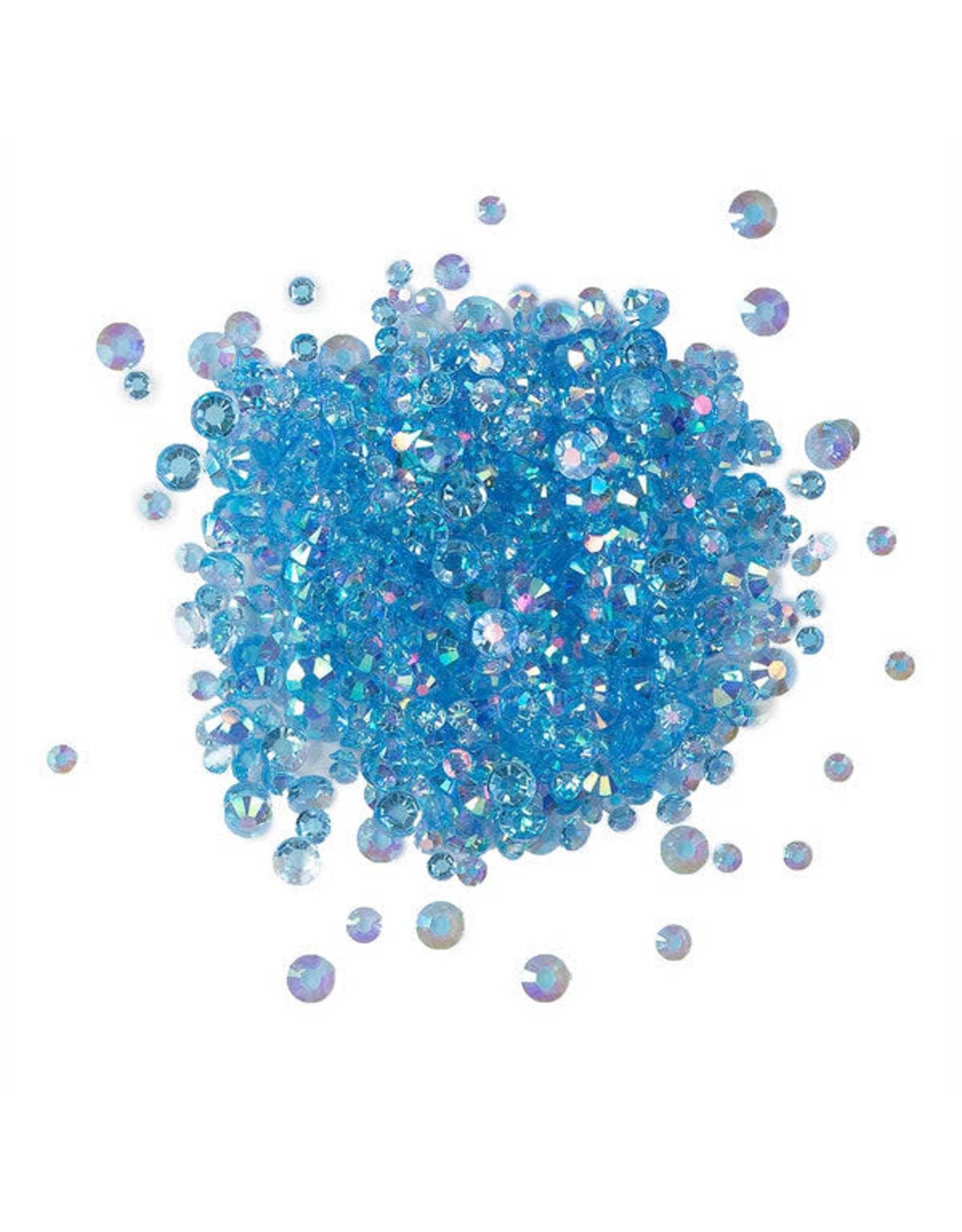 Buttons Galore & More Crystalz - Ocean Blue