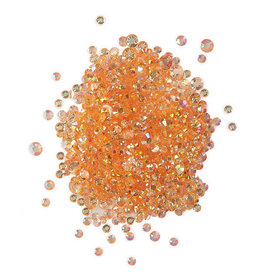 Buttons Galore & More Crystalz - Peach