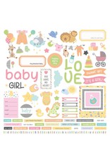 PHOTOPLAY Hush Little Baby - Girl Element Sticker