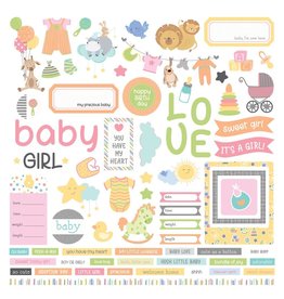 PHOTOPLAY Hush Little Baby - Girl Element Sticker