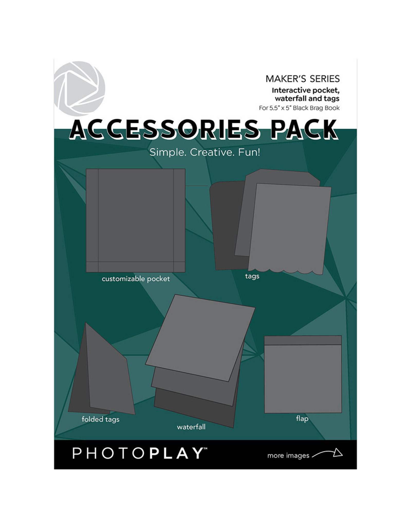 PHOTOPLAY Brag Book - Accessory Pack Black
