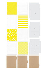 Simple Stories 6x8 SNAP! Binder - Yellow