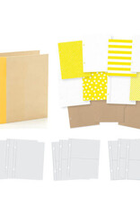 Simple Stories 6x8 SNAP! Binder - Yellow