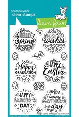 Lawn Fawn Magic Spring Messages - Clear Stamps