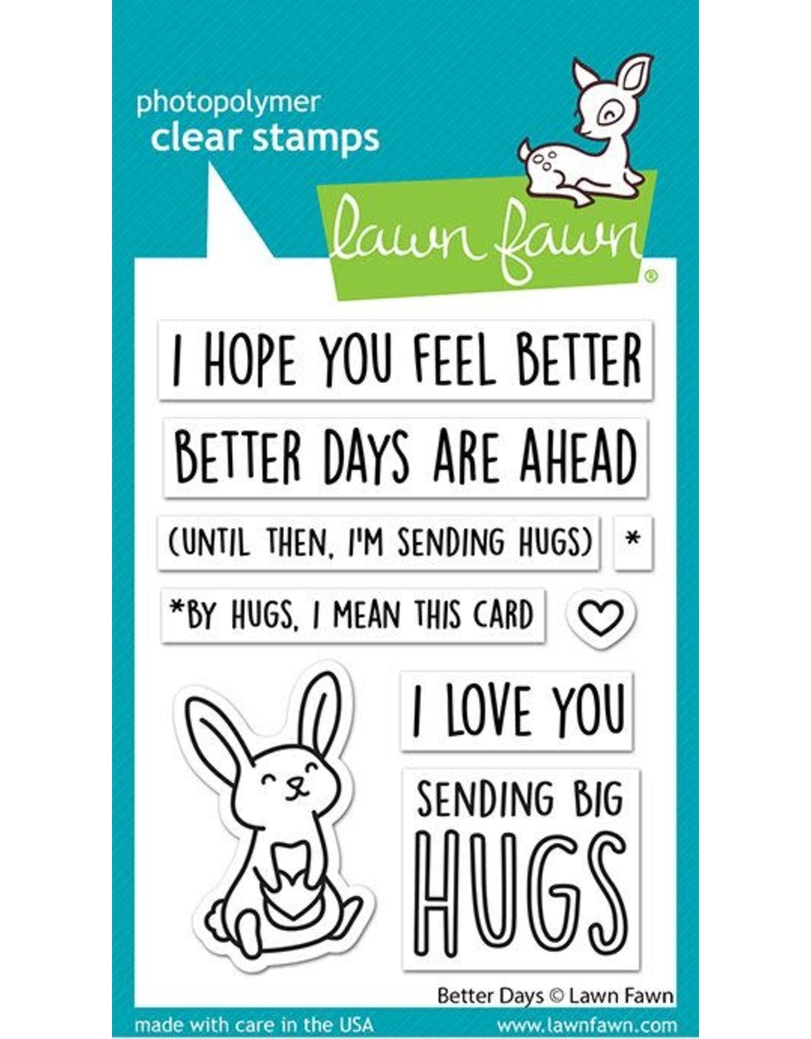 Lawn Fawn Better Days - Clear Stamps