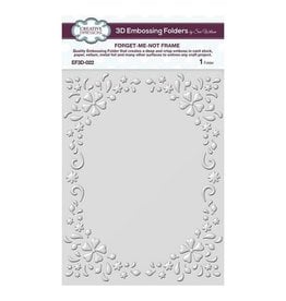 Creative Expressions 3D Embossing Folder -  Forget-me-not Frame  5 3/4 x 7 1/2