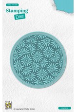 Nellie's Stamping Die Round - Margerites