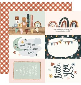 Simple Stories Boho Baby - 4x6 Elements 12X12 Designer Cardstock