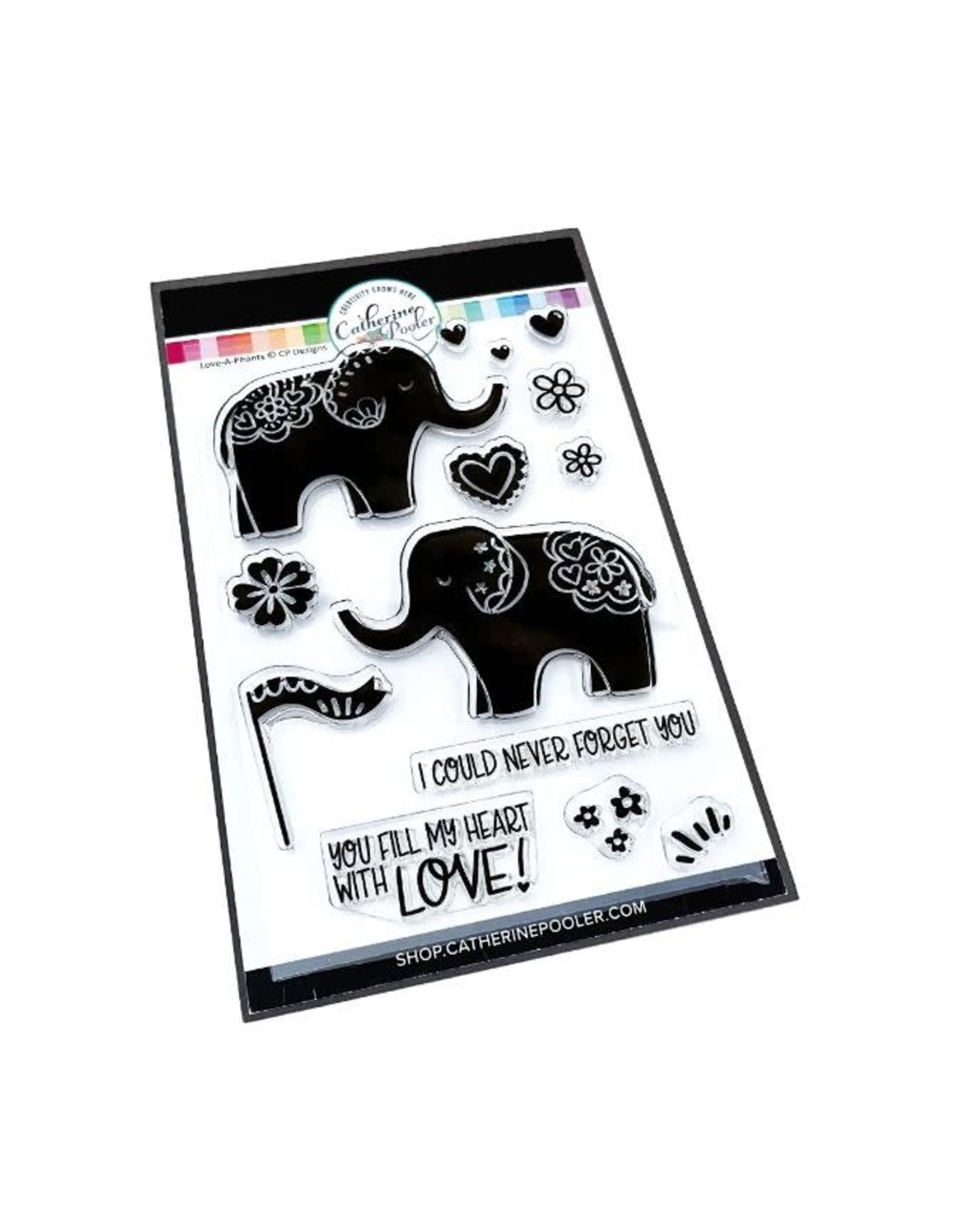 Catherine Pooler Designs Love-a-phants Stamp Set