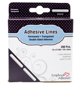 Scrapbook Adhesives Scrapbook Adhesives Lines 200/Pkg