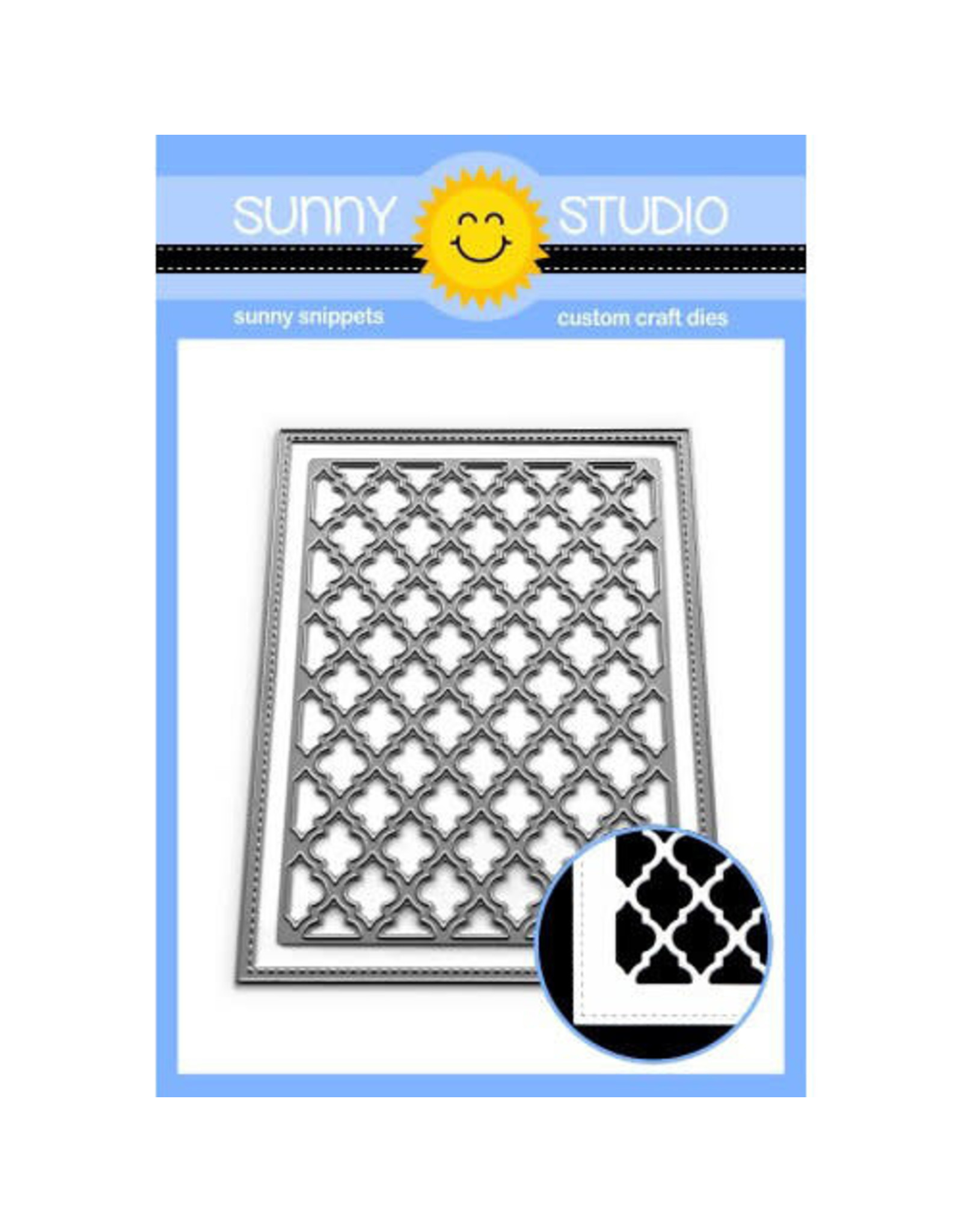 Sunny Studio Stamps Frilly Frames Quatrefoil