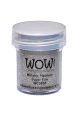 WOW! WOW Embossing Powder -  Metallic Platinum - Super Fine