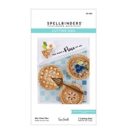 Spellbinders Sky View Pies Etched Dies