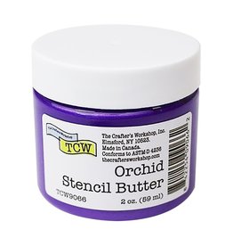 THE CRAFTERS WORKSHOP ORCHID -STENCIL BUTTER 2OZ
