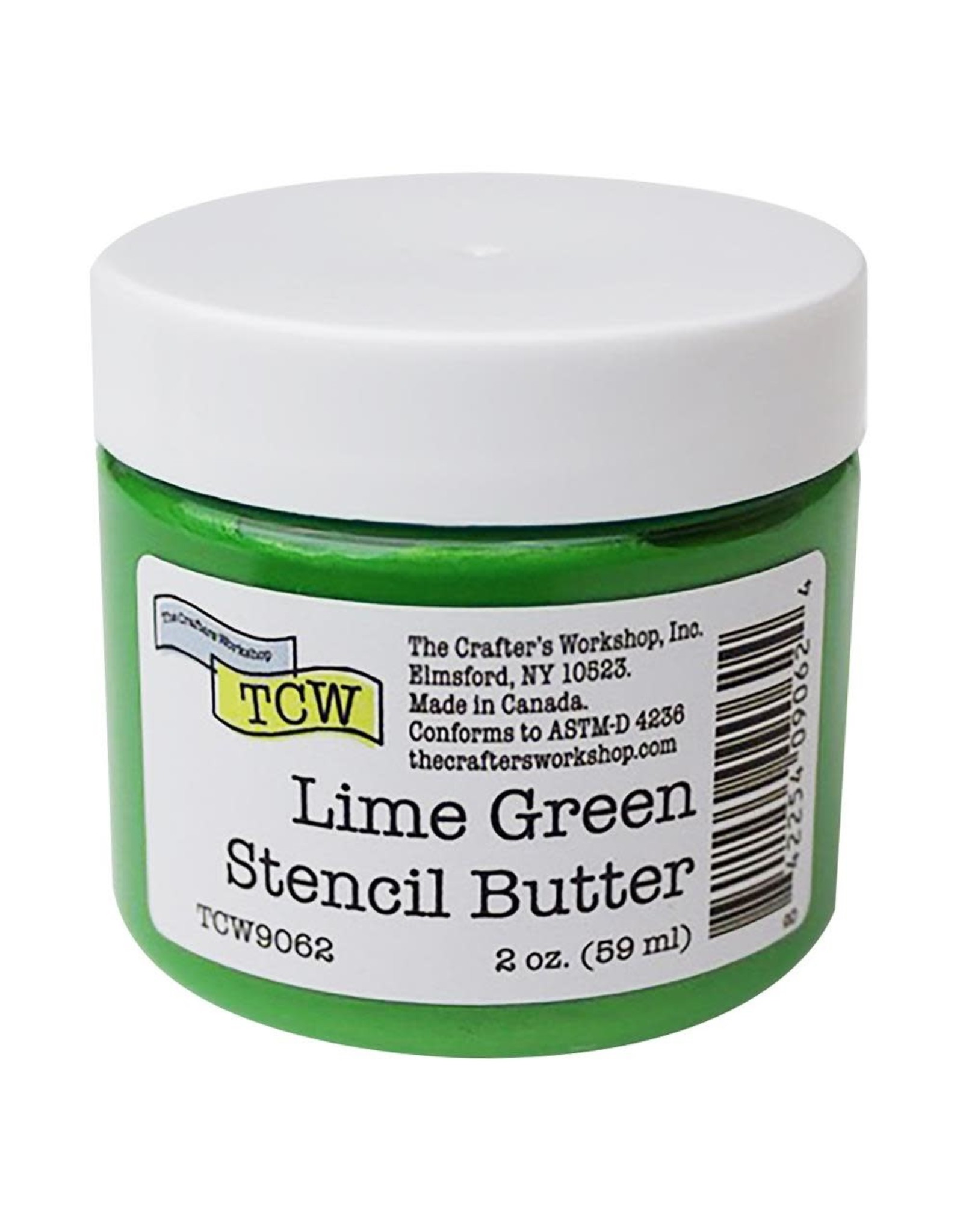 THE CRAFTERS WORKSHOP Stencil Butter 2 oz. - Lime Green