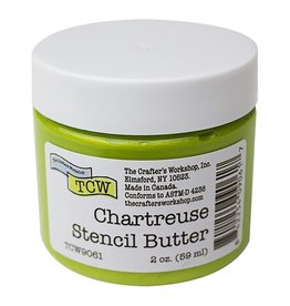 THE CRAFTERS WORKSHOP Stencil Butter 2 oz. - Chartruse