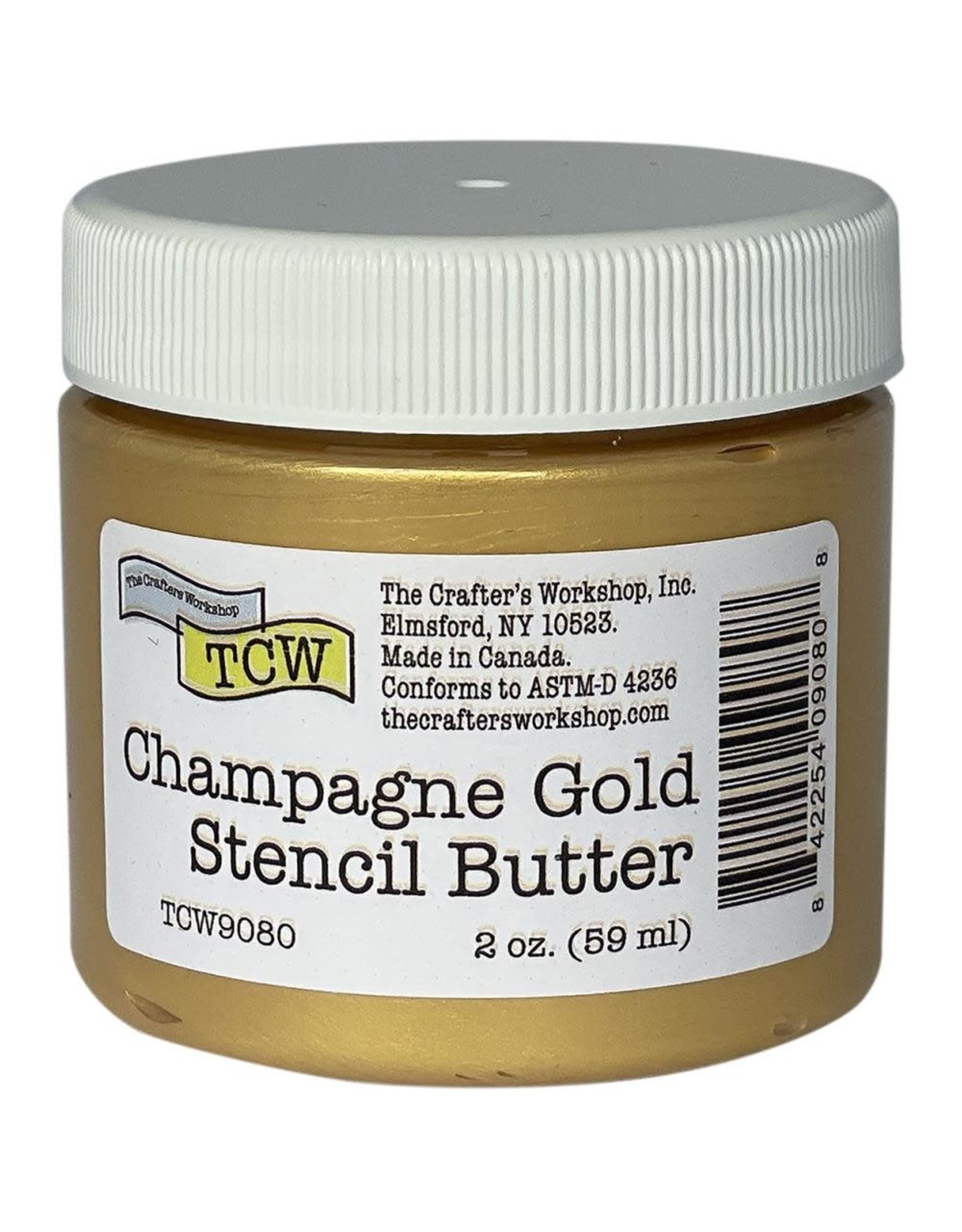 THE CRAFTERS WORKSHOP Stencil Butter 2 oz Champagne Gold