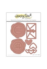 Honey Bee Wax Seals: Love - Hot Foil Plate - Honey Cuts