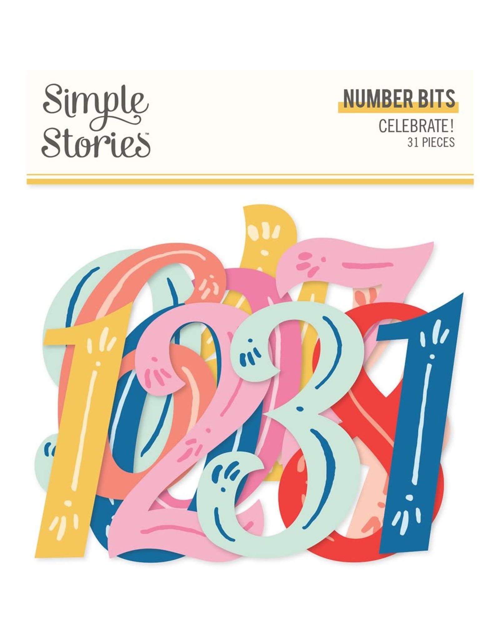 Simple Stories Celebrate! - Number Bits