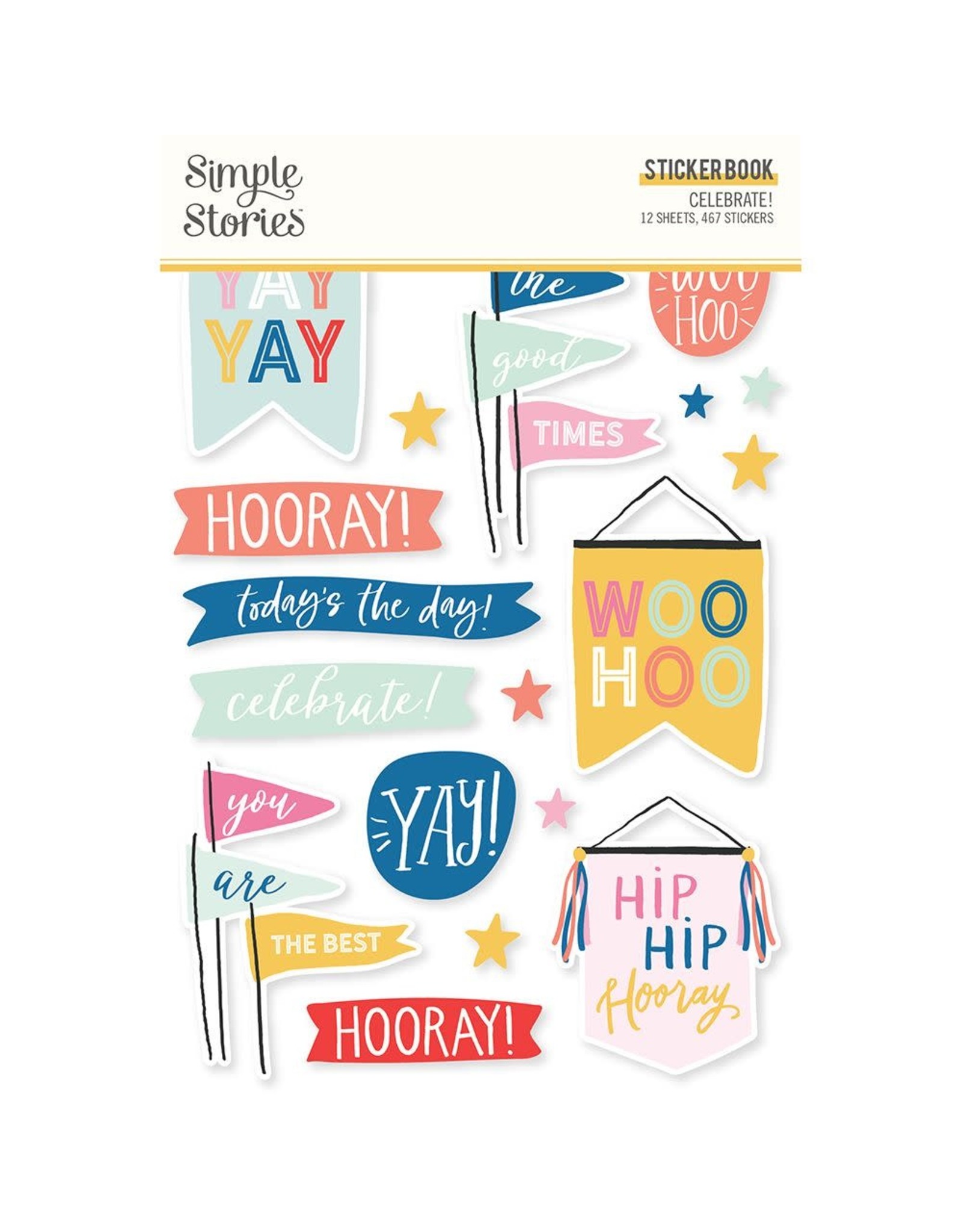 Simple Stories Celebrate! - Sticker Book