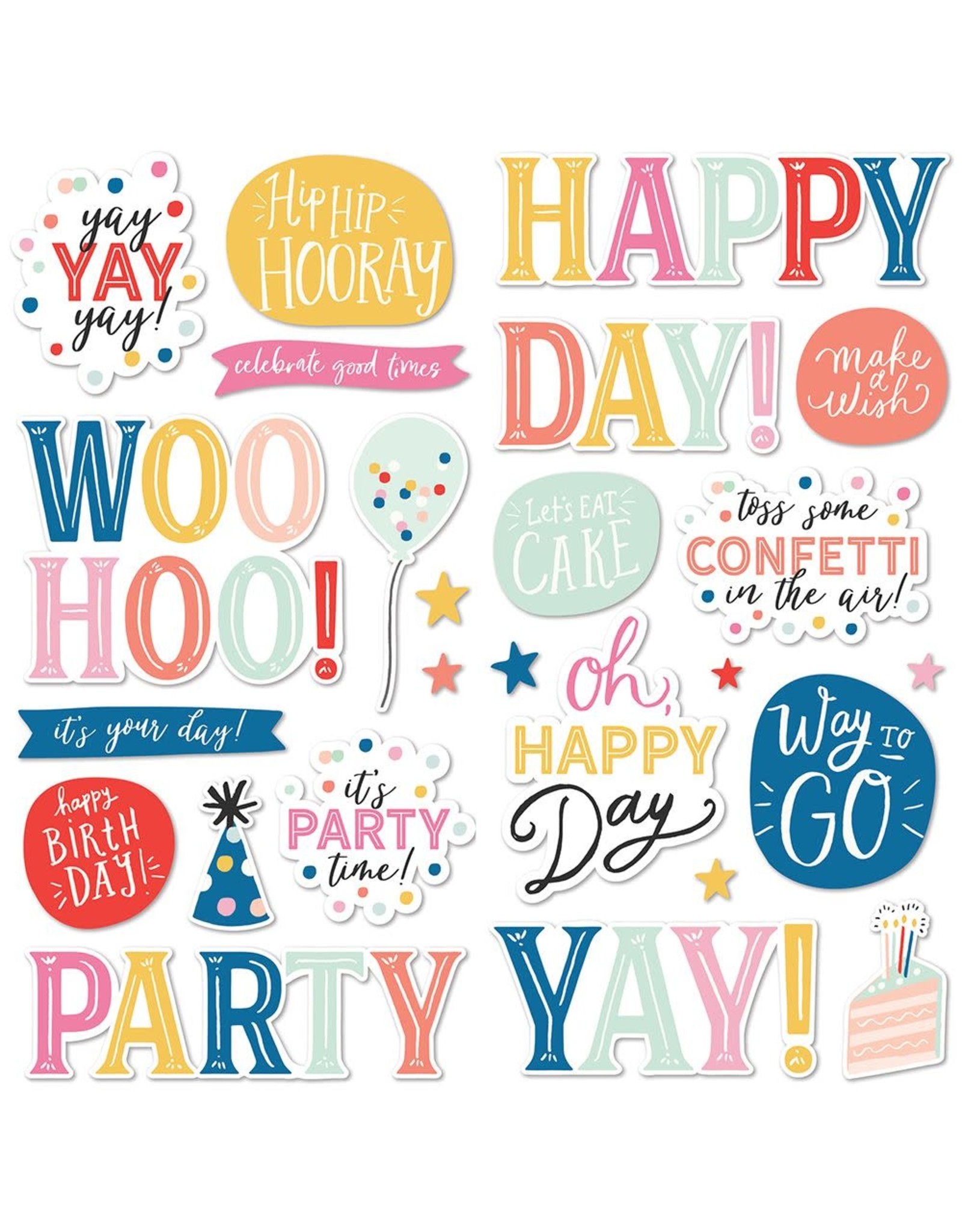 Simple Stories Celebrate! - Foam Stickers