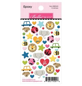 BELLA BLVD TINY TOTS 2.0 - CUTENESS EPOXY  STICKERS