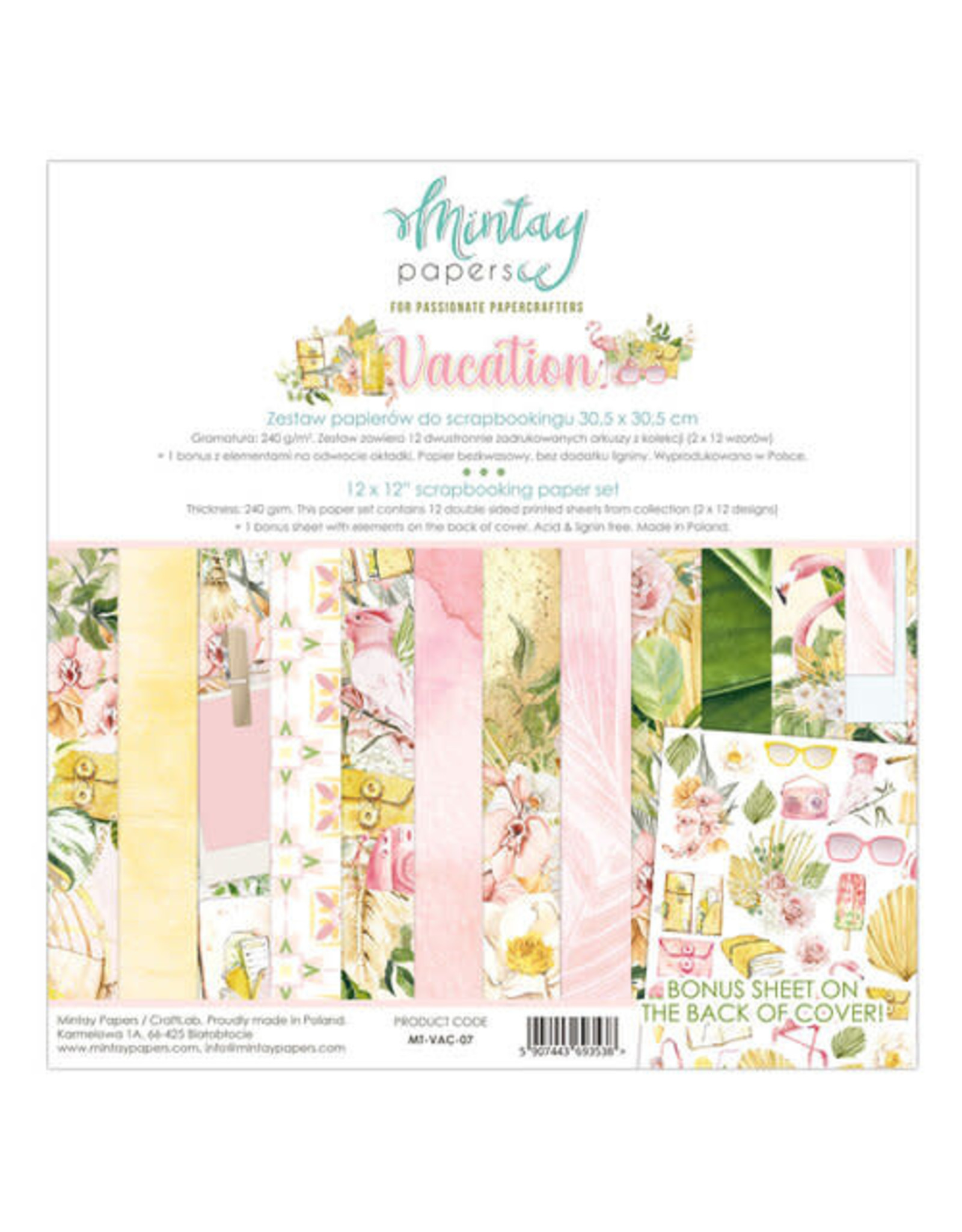 Mintay Papers Vacation Collection Kit 12x12